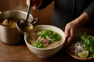 Ricetta autentica del pho vietnamita: il trucco che regala un brodo profumato e limpido