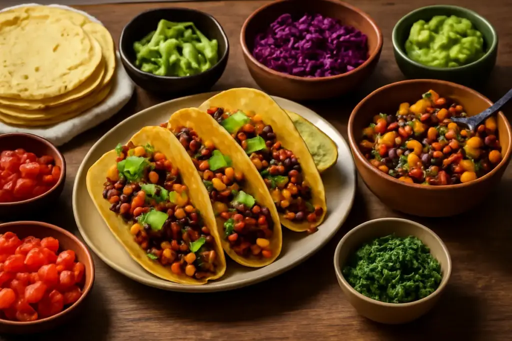 Come si preparano i tacos vegetariani in stile messicano? Suggerimenti per un ripieno saporito e colorato