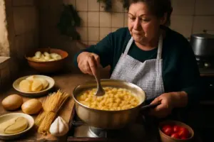 Cucina napoletana autentica: i segreti per preparare una pasta e patate cremosa