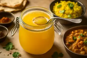 Burro chiarificato in cucina indiana: il metodo che esalta aroma e leggerezza