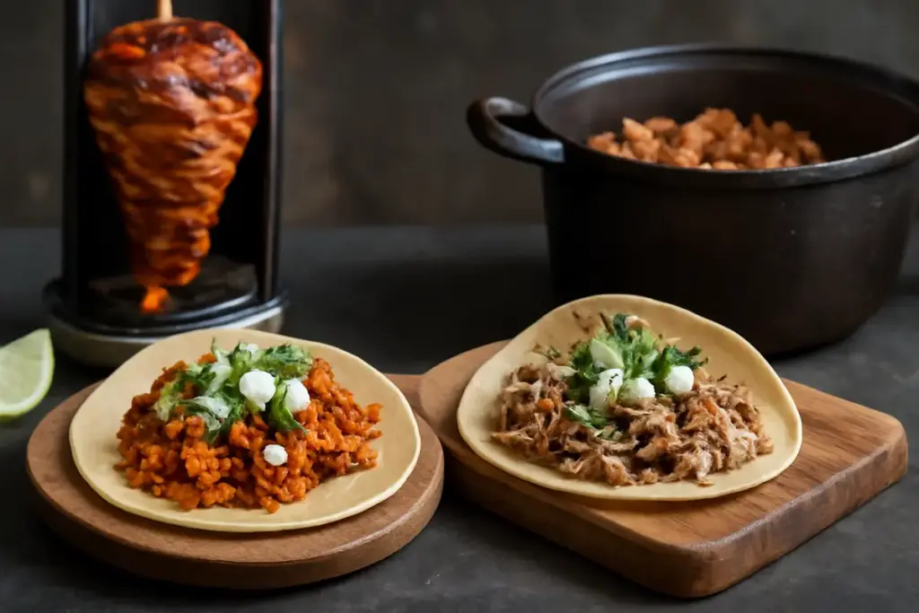 Che differenza c’è tra tacos al pastor e carnitas? La tecnica di cottura che cambia il gusto