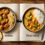 Qual è la differenza tra curry indiano e curry thailandese? Il confronto che cambia la cena