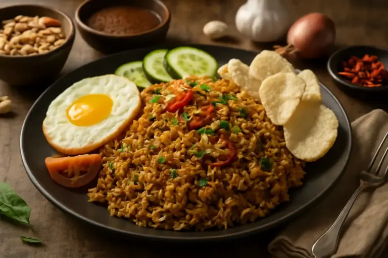 Nasi goreng indonesiano: il fattore che rende unico questo riso saltato rispetto ad altri asiatici
