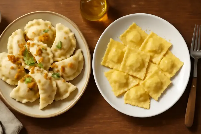 Cosa distingue i pierogi polacchi dai ravioli italiani? Una caratteristica sorprendente nella sfoglia