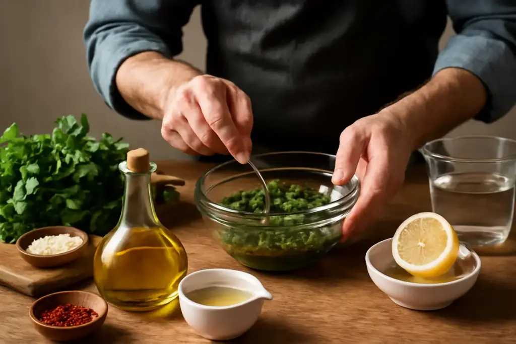 Come si ottiene una salsa chimichurri autentica? Bilancia acidità ed erbe in modo professionale