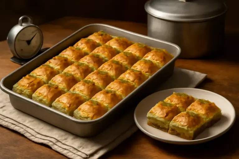 Dolci internazionali: perché la baklava turca deve riposare prima di essere servita