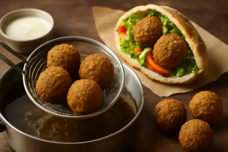 Falafel perfetti per lo street food: la frittura poco conosciuta che non li rende unti