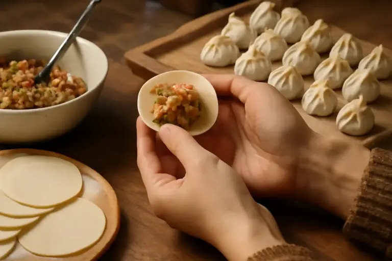 Come si preparano i dumpling cinesi? Attenzione a questa fase per un risultato succoso e ben sigillato