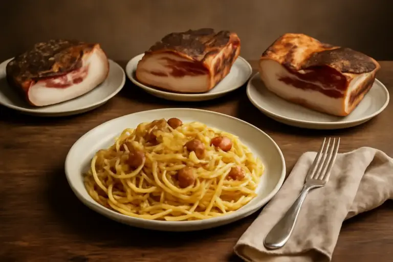 Pasta alla carbonara: quali tipi di guanciale usano nelle diverse regioni italiane