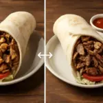 Differenze tra shawarma mediorientale e kebab turco: il taglio delle carni fa la vera differenza
