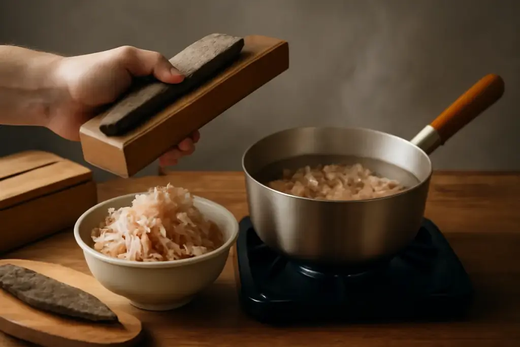 Katsuobushi giapponese: le lavorazioni che intensificano il sapore nel dashi fatto in casa