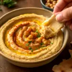 Hummus mediorientale cremoso: il dettaglio spesso trascurato che esalta il gusto