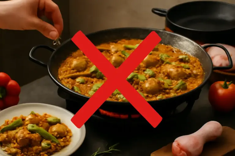 Come si cucina la vera paella valenciana? Tre errori che rischiano di rovinarla