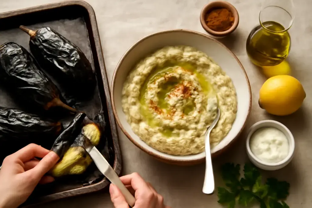Come si realizza il baba ganoush perfetto? Il dettaglio che evita l’amaro in bocca